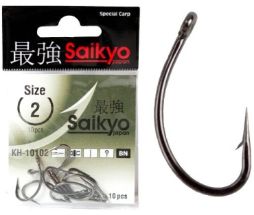 Крючки Saikyo KH-10102 Big Carp BN №2 (10 шт.)