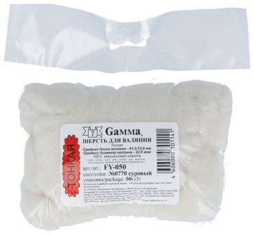 GAMMA 4606080301141 белый 50 г