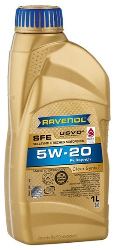 Синтетическое RAVENOL SFE 5W-20 1 л