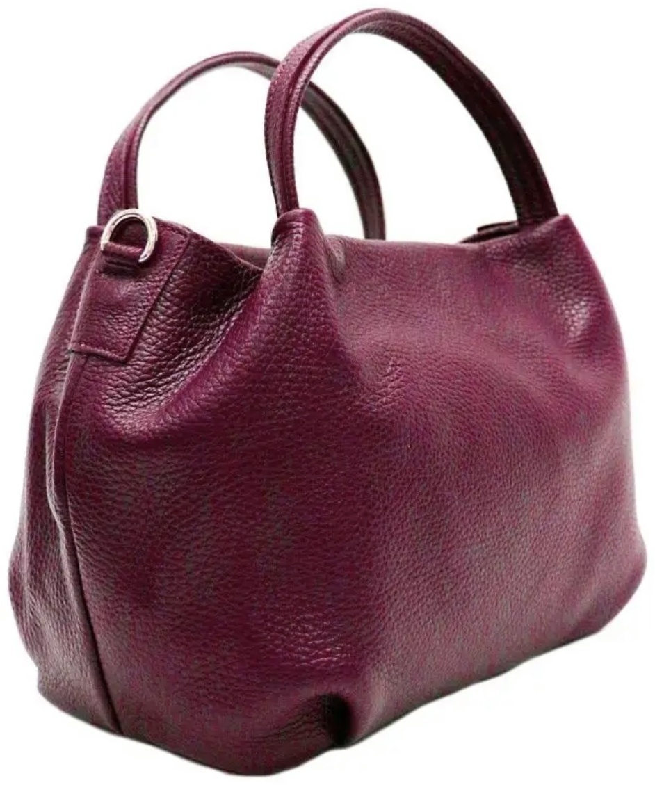 Купить Сумка хобо Leather Country 2200 натуральная кожа бордовый в ...