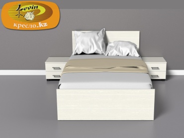 Кресло.kz Eco K 2M2 Classic полутораспальная, 120x200 см (с матрасом, без подъёмного механизма) бежевый