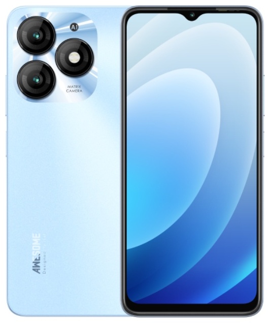 Смартфон Itel Awesome A70 4 ГБ/256 ГБ голубой