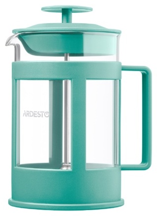 Френч-пресс Ardesto AR1008GRF 800 мл, пластик, стекло, сталь