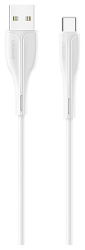 Кабель Usams USB 2.0 (M), USB TypeC (M), 1 м, US-SJ376 белый