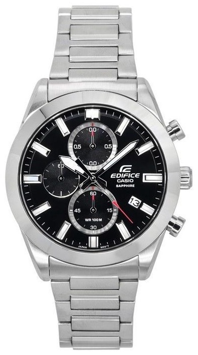 Кварцевые CASIO EFB-710D-1AVUDF нержавеющая сталь, карбон