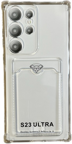 Чехол для Samsung Galaxy S23 Ultra прозрачный