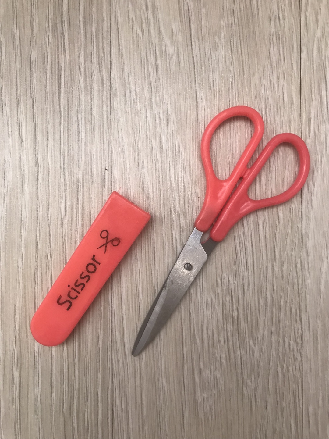 Ножницы канцелярские Scissors Scissor 123, 12 см, розовый