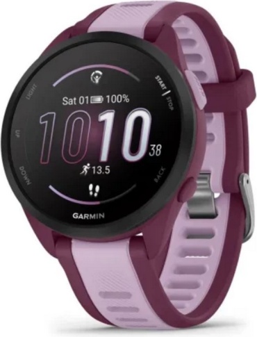 Garmin Forerunner 165 Music 43 мм фиолетовый-фиолетовый