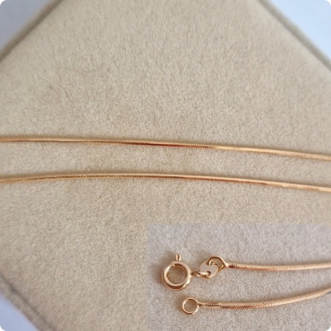 Цепь Xuping Jewelry длина 55 см медицинское золото без вставок