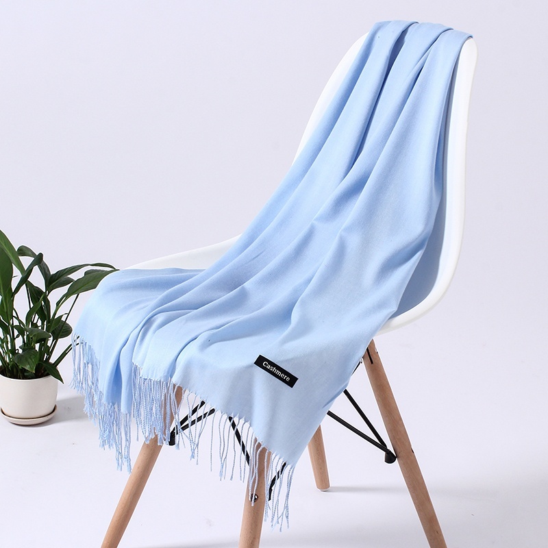 Палантин Cashmere хлопок, кашемир 180 x 70 см