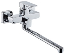 Смеситель для ванны Luxury 6272, цинк, цвет хром