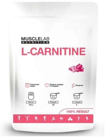 MuscleLab Nutrition L-Carnitine Жвачка 300 г
