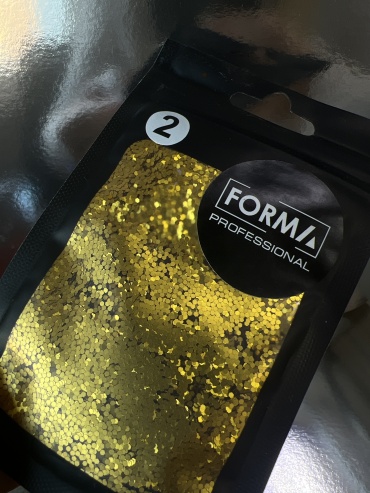 FORMA Professional блестки, глиттер 2 1 шт