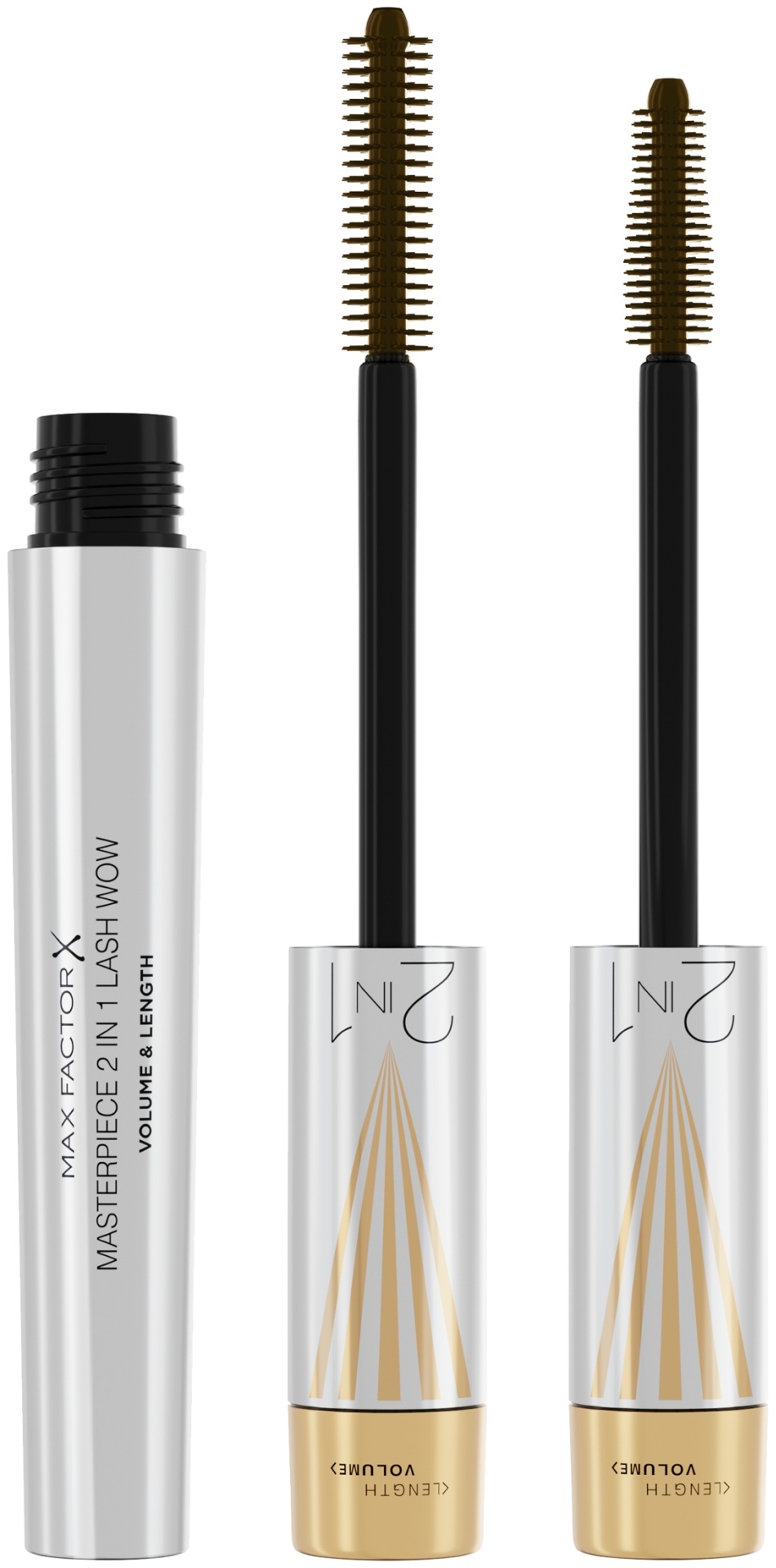 Тушь для ресниц Max Factor Masterpiece 2in1 Lash Wow моделирующая коричневый