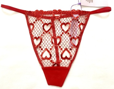 Стринги FENTY красный