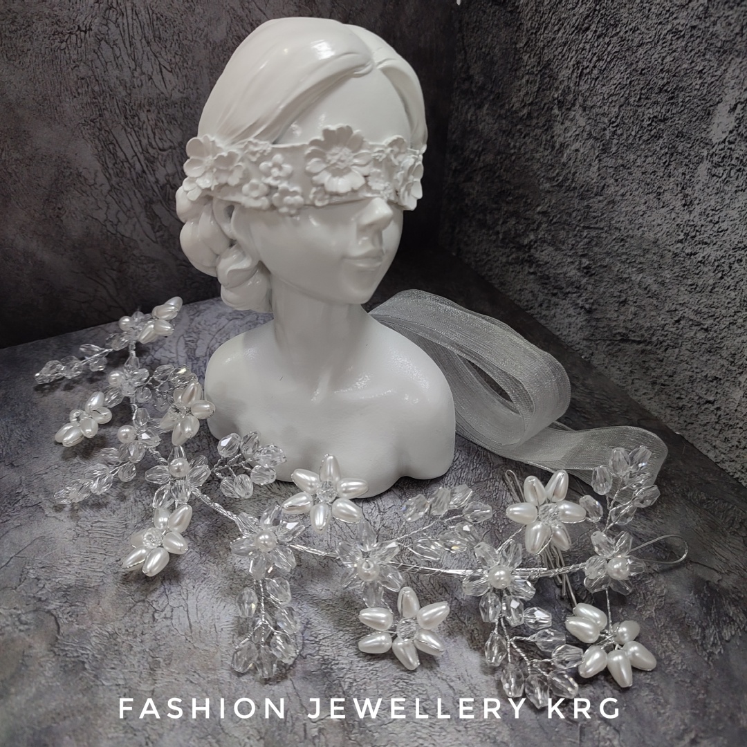 Диадема Fashion Jewelry белый