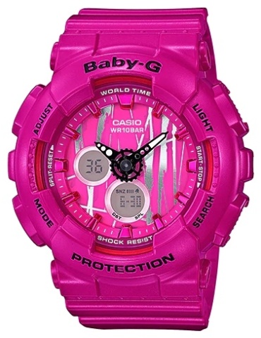 Кварцевые CASIO Baby-G BA-120SP-4ADR пластик
