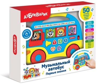Азбукварик интерактивная игрушка Первые знания 00-00083897