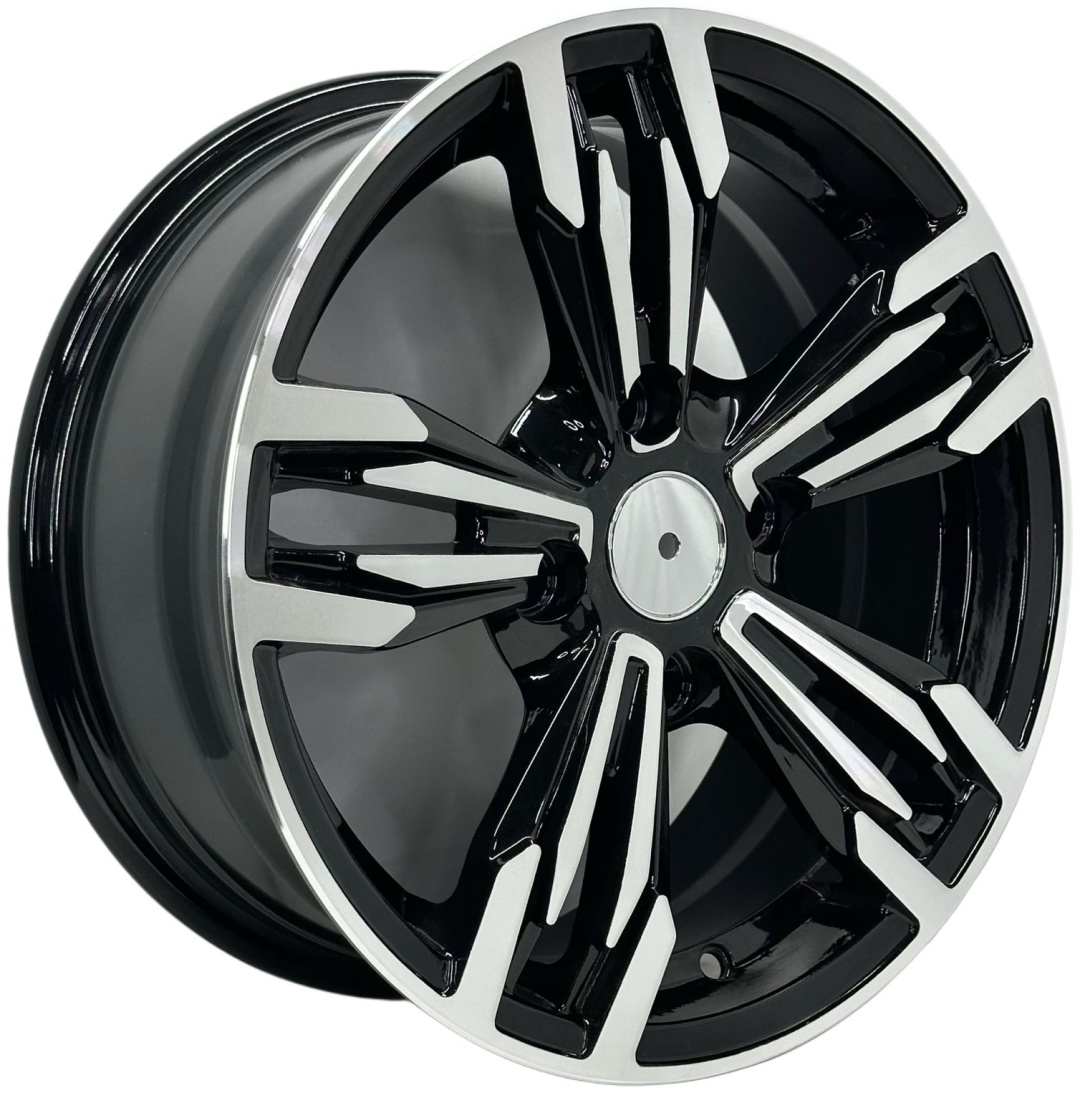 Yixing Transformer 6.5x16/4x114.3 D73.1 ET35 4 диска черный, серебристый