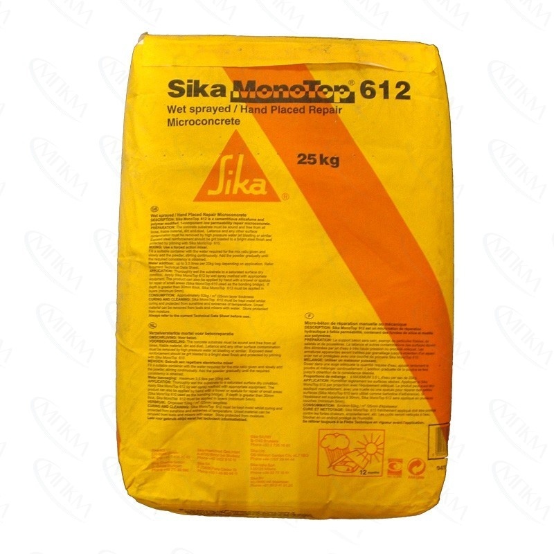 Ремонтная смесь Sika Monotop-612 25 кг