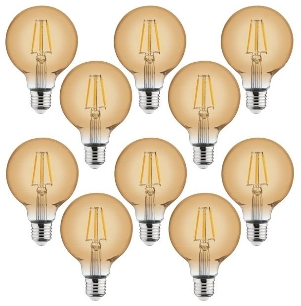 Horoz Electric 6W E27, светодиодная, теплый белый