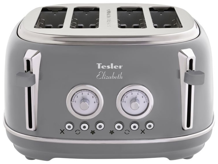 Тостер Tesler TT-445 серый