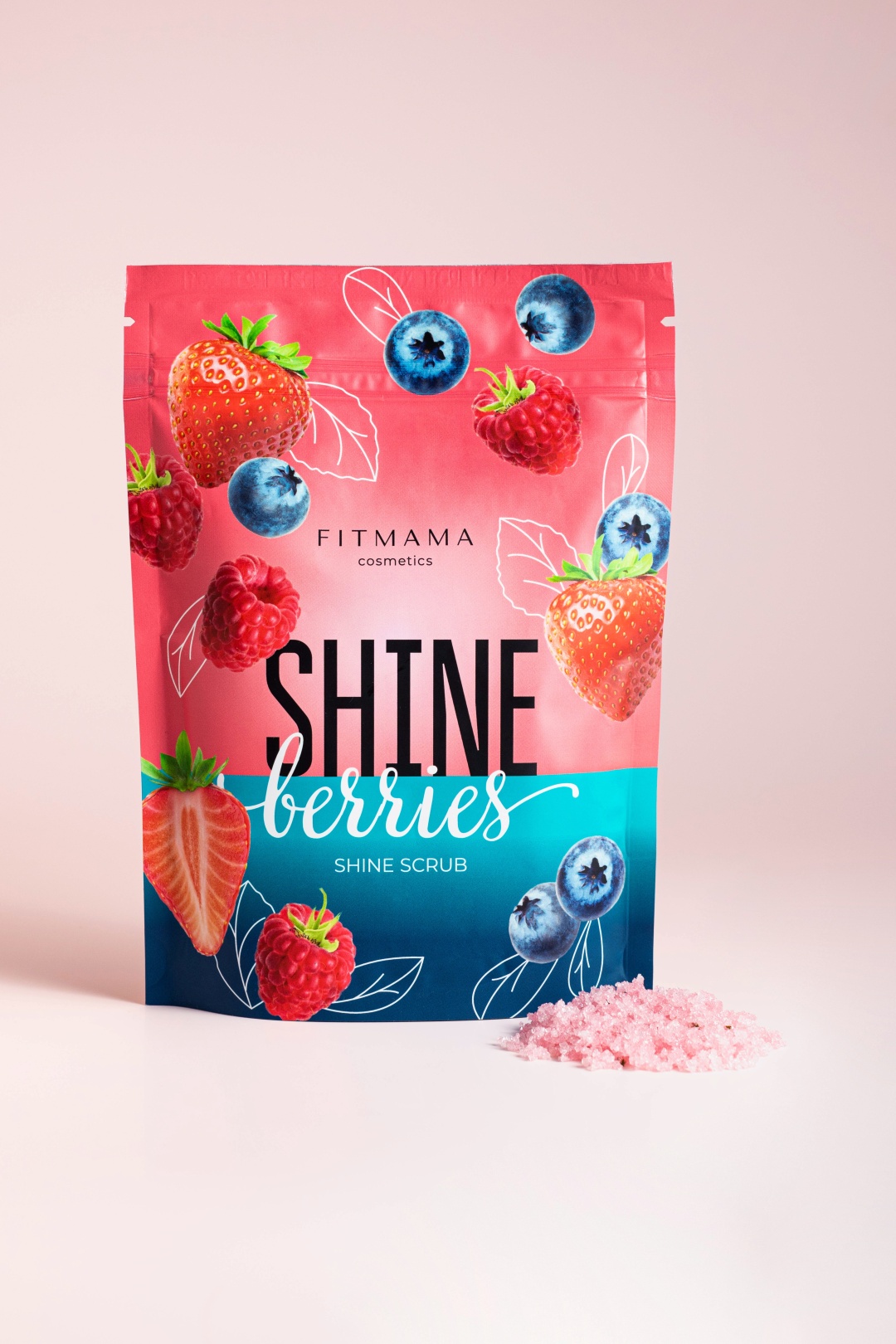 FitMama скраб Shine Berries для тела 250 г