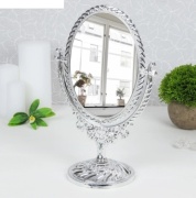 Just Presents настольное зеркало серебро