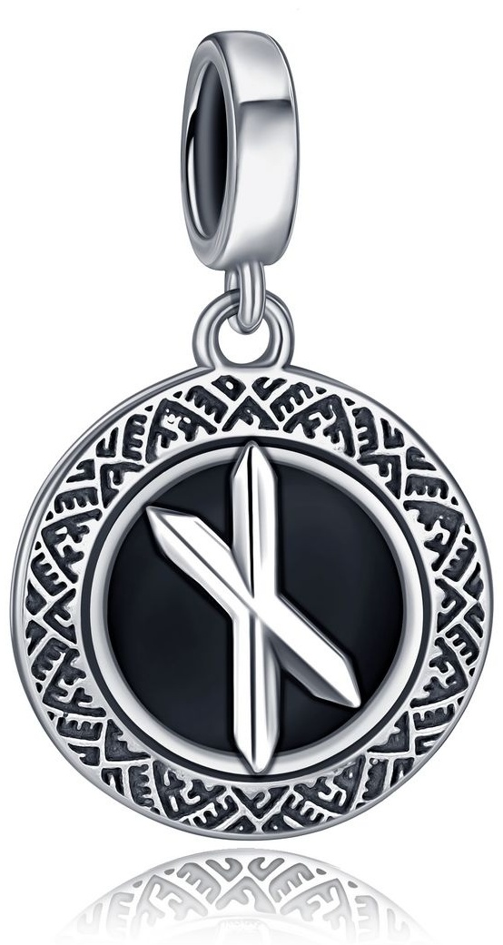 Шарм-подвеска Lucente Silver EV-NB01409POS_Р.НАУТ вес 1.741 г серебро, агат