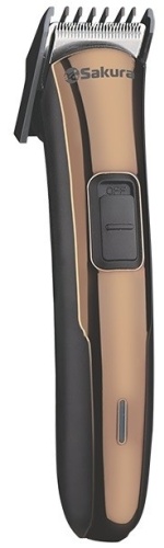 Sakura машинка для стрижки SA-5525BG черный, золотой