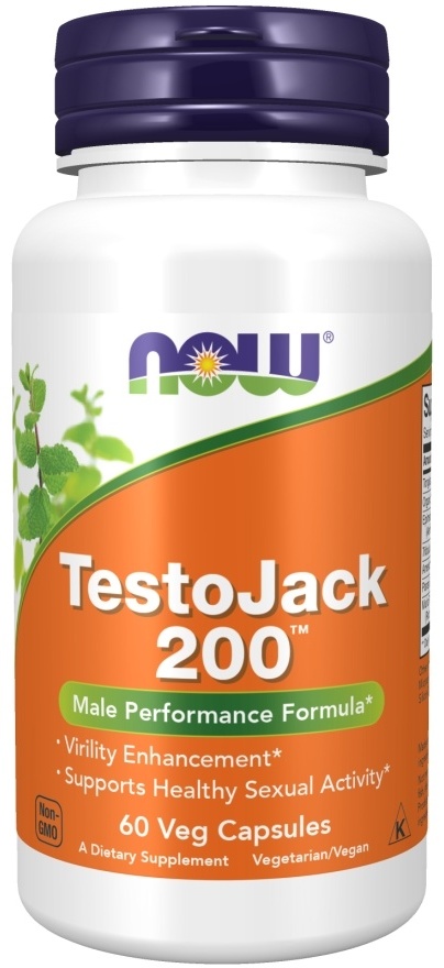 Купить NOW TestoJack 200 капсулы 60 шт в кредит в Астане – Kaspi Магазин
