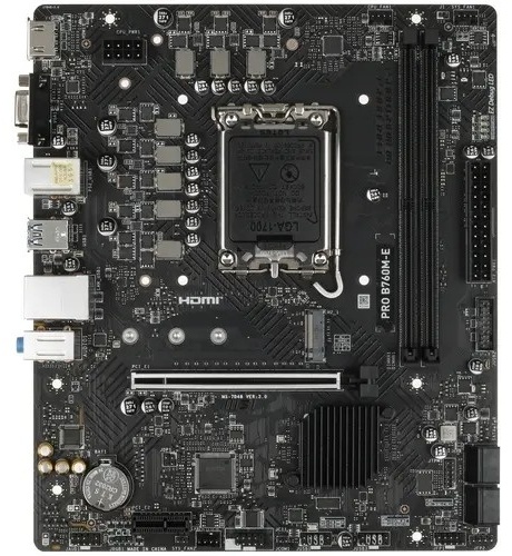 Материнская плата MSI PRO B760M-E DDR5