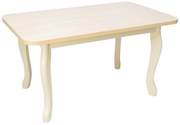 Обеденный стол Levin Пегас, 140х80x75 см, дерево, слоновая кость