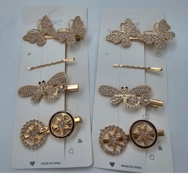 Fashion Jewelry заколка зажим 4 шт