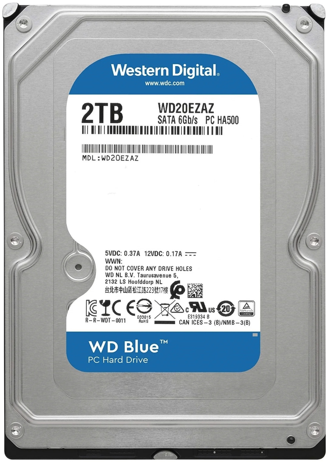 Купить HDD Western Digital Blue WD20EZAZ 2000 ГБ в Алматы – Магазин на ...
