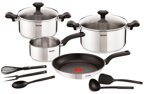 Tefal смешанный набор C973SB34 сталь 11 шт