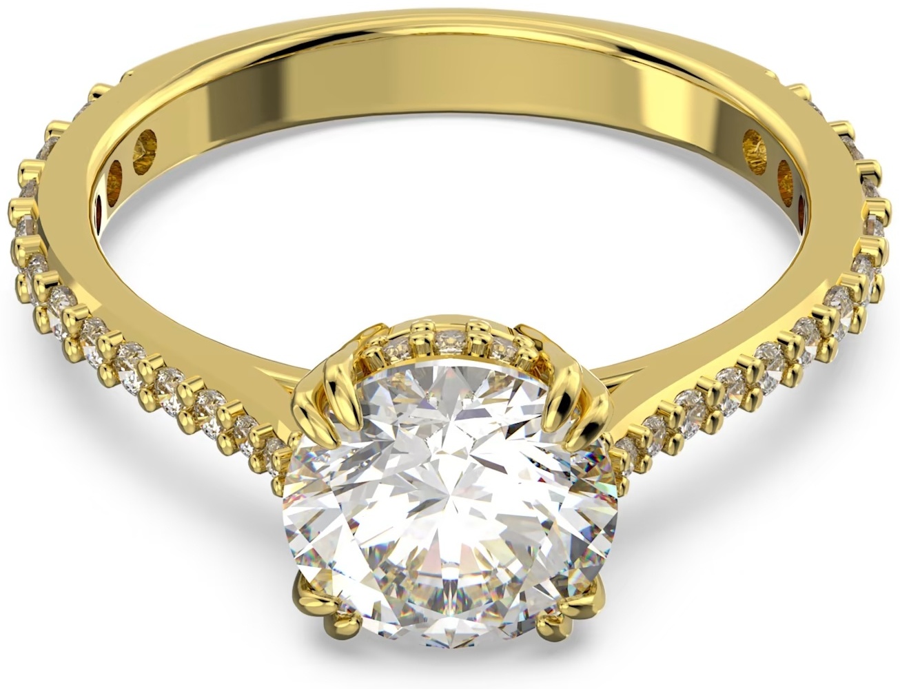 Кольцо Swarovski Global Collection размер 18 ювелирный сплав, цирконий