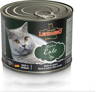 Leonardo кусочки в желе утка 200 г 1 шт