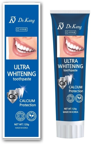 DR. KANG зубная паста Отбеливающая Ultra Whitening 120 г