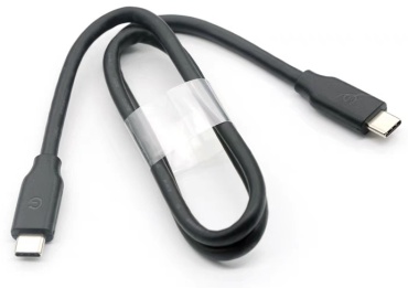 Кабель USB TypeC (M), USB 3.2 Gen 2 (M), 0.8 м, черный