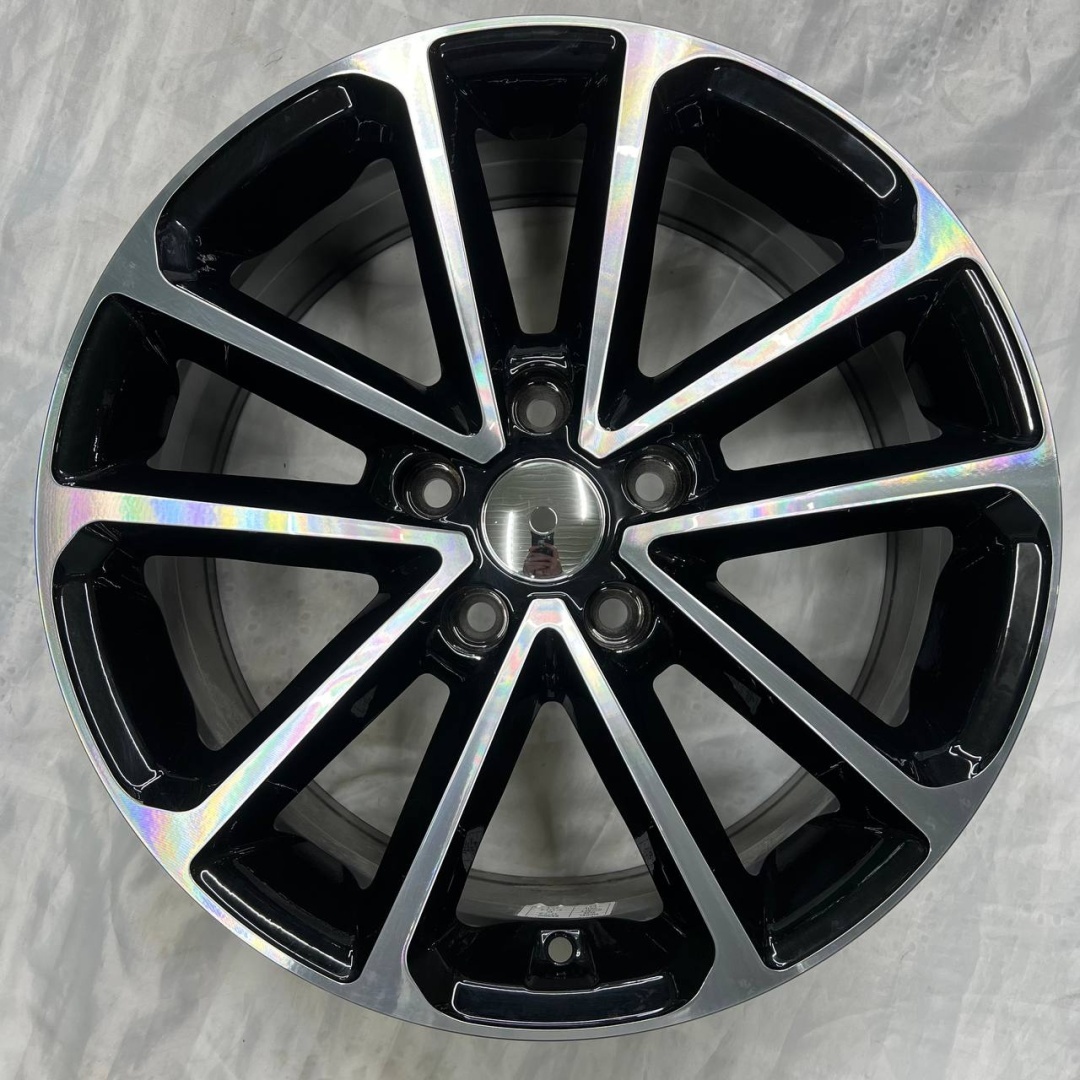 DIVAD 5096 7x17/5x114.3 D67.1 ET45 4 диска черный, серебристый