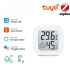 Датчик температуры и влажности Tuya 171119900002, экосистема: Apple HomeKit, Умный дом Яндекса, Tuya Smart, LifeSmart, Samsung SmartThings, Google Home, IKEA Home smart, Smart life