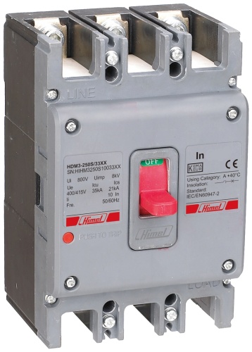 Himel автоматический выключатель 3P 125 A, 21 кА, 400 В