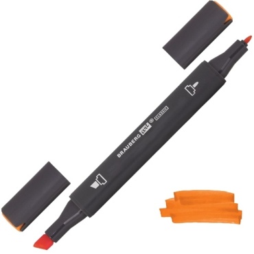 Brauberg 151797 оранжевый 1 шт