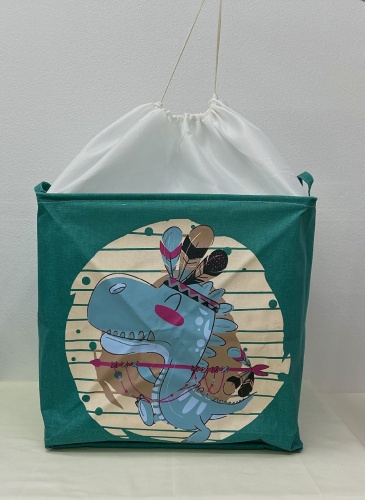 KEREGE корзина для белья, игрушек 50x40x48 см, текстиль