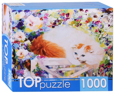 TopPuzzle Г. Котинова. В летнем саду РУКТП1000-9848 классический 1000 деталей