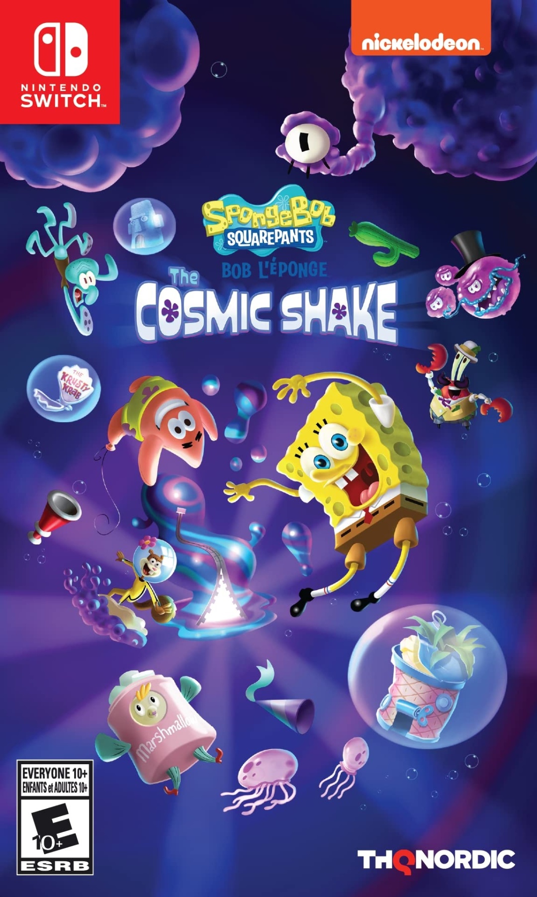 Купить Видеоигра SpongeBob Squarepants - The Cosmic Shake NS в кредит в ...