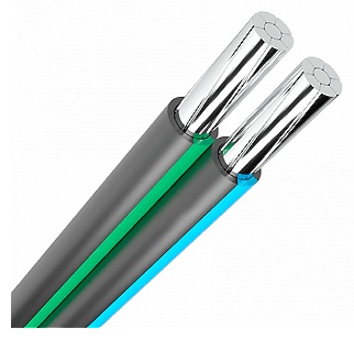 EKT провод СИП-4 2x10, 1 м