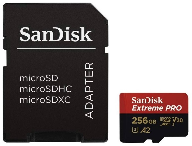 Карта памяти SanDisk Extreme Pro SDSDQX-256G-U46A 256 Гб