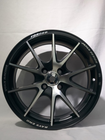 RS 1221 7x16/4x100 D67.1 ET35 4 диска черный, серебристый